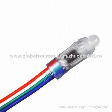 12mm SMD5050 WS2801 LED Pixel Light, 5V DC, Full Color